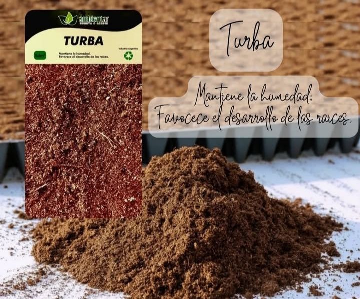 Sustrato turba