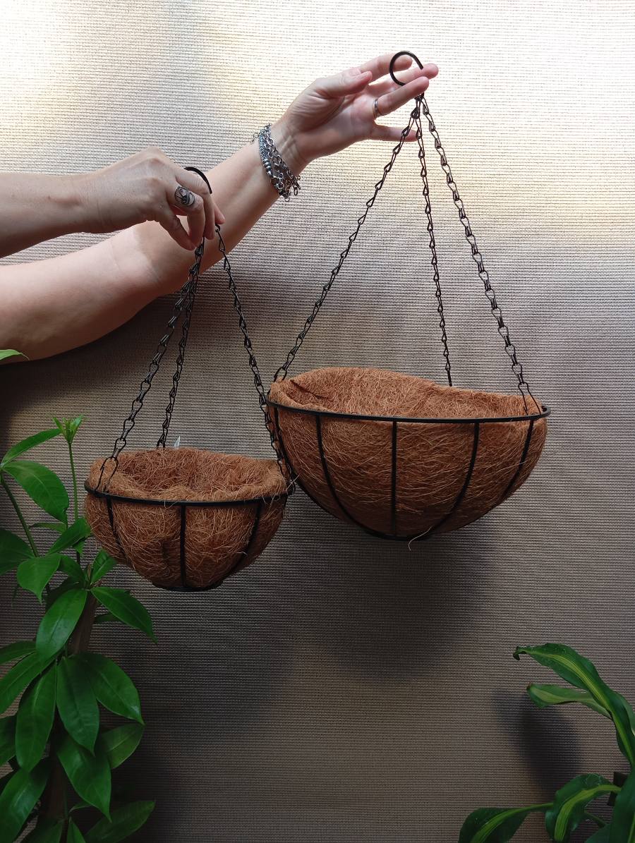 Maceta de coco N°20 y N°30 — foto 1