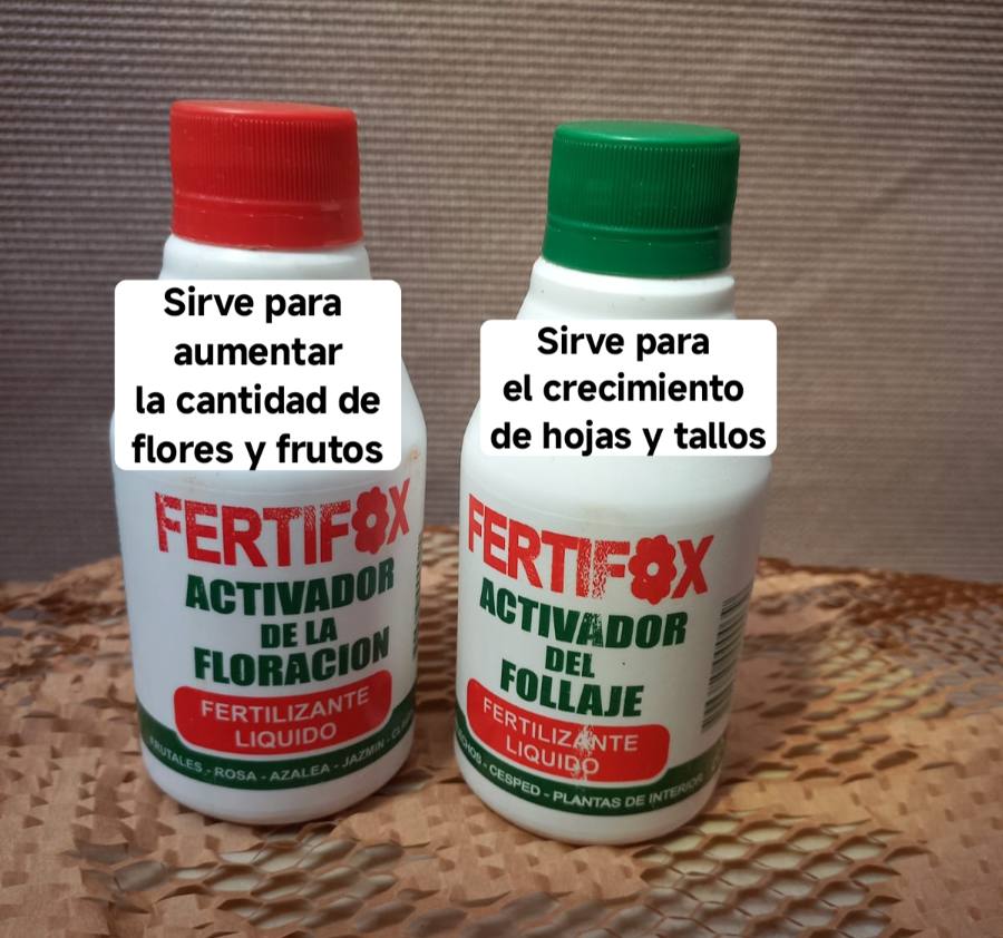 Fertilizante para floración y follaje
