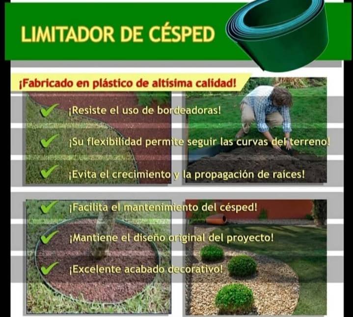 Limitador de césped