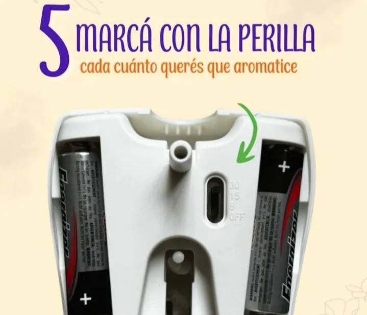 Equipo Aromatizador a pila — foto 5