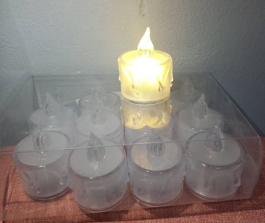 Velas led a pila — foto 1
